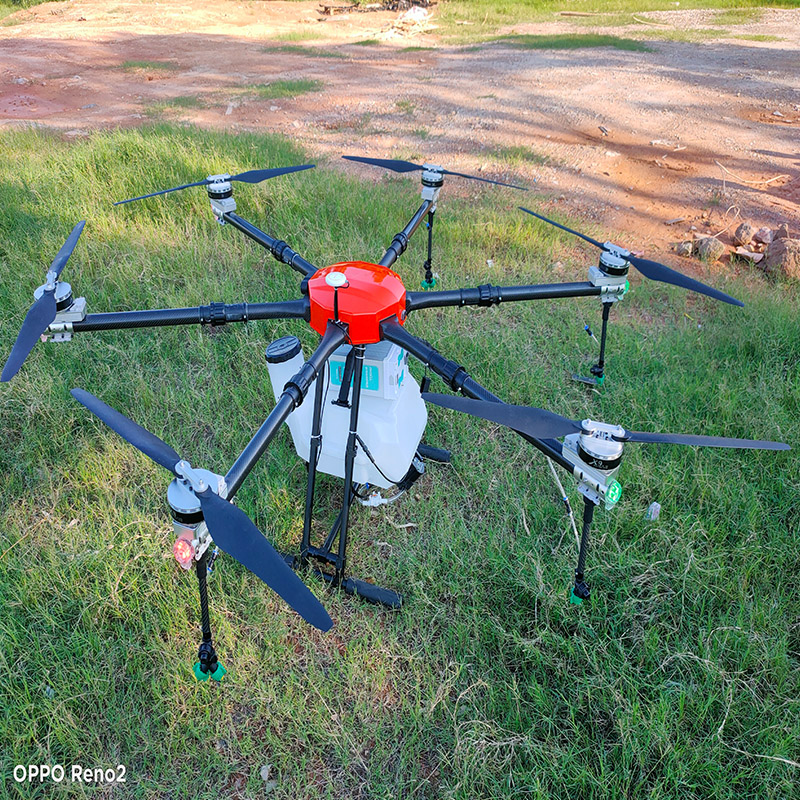 6-axel 22 kg gödslande drone jordbrukssprutning drone jordbruk